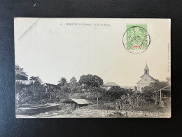 SP CPA GABON / LIBREVILLE COIN DE PLAGE / SANS CORRESPONDANCE - Brieven En Documenten