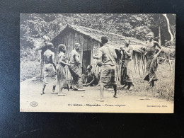 SP CPA GABON / MAYUMBA DANSES INDIGENES / SANS CORRESPONDANCE - Storia Postale