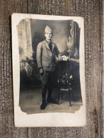 Photo Carte Poilu Soldat Du 98eme Régiment D’infanterie 1917.   14-18 - 1914-18