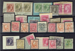 M - Luxembourg Lot De 26 Pièces Oblitérés Chemin De Fer - Used Stamps