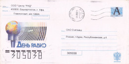 RADIO DAY, COVER STATIONERY, ENTIER POSTAL, 2002, RUSSIA - Interi Postali