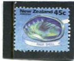 NEW ZEALAND - 1994   45c  PAUA  FINE USED - Used Stamps