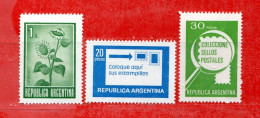 (Mn1)  Argentina - ** 1971 à 1979 -  Yvert. 883-1144-1169.   MNH. - Ungebraucht