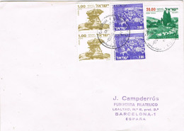 51657. Carta Aerea BEIT SAHOUR (israel) 1980 To Barcelona - Storia Postale