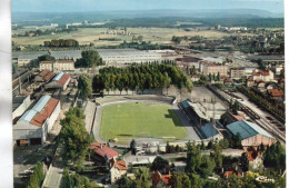 SOCHAUX MONTBELIARD VUE AERIENNE LE STADE BONAL CPSM 10X15 TBE - Sochaux