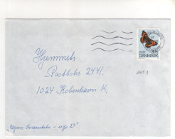 Timbre Yvert N° 1051 " Papillon " Surenveloppe , Cover Du 08/07/93 - Cartas & Documentos