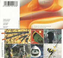 Finland Finnland Finlande 1999 Modern Finnish Design Set Of 6 Stamps In Booklet Mint - Vrachtwagens