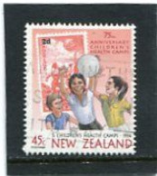 NEW ZEALAND - 1994   45c+5c  HEALTH PLAYING WITH BALL  FINE USED - Gebraucht