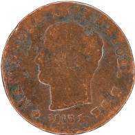 LaZooRo: Italy KINGDOM OF NAPOLEON 1 Centesimo 1813 M VG - República Cisalpina / República Italiana