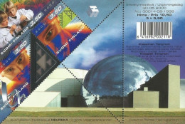 Finland Finnland Finlande 2000 Eureka Science And Education Center Set Of 3 Stamps Block Mint - Hojas Bloque