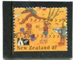 NEW ZEALAND - 1994   45c  CRICKET USED - Gebraucht