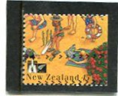 NEW ZEALAND - 1994   45c  CRICKET USED - Gebraucht