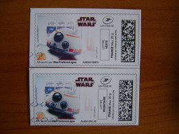 France Montimbrenligne Sur Fragment Star Wars LP + LV - Sellos Imprimibles (Montimbrenligne)