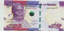 100 Naira Centenaire  2014 Neuf 5 Euros - Nigeria