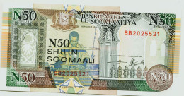 50 Shillings Neuf 3 Euros - Somalië