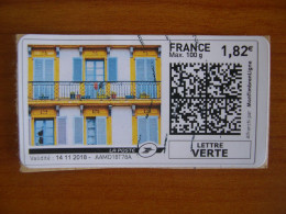 France Montimbrenligne Sur Fragment Balcon - Printable Stamps (Montimbrenligne)