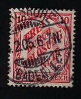 1905 Baden Michel DR D12 Stamp Number DE OL19 Yvert Et Tellier DE-BAD S4 Stanley Gibbons DR O93 Used - Service