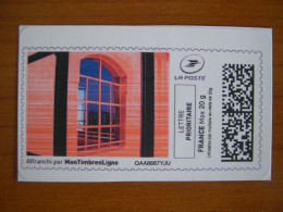 France Montimbrenligne Sur Fragment  Fenêtre - Printable Stamps (Montimbrenligne)
