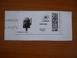 France Montimbrenligne Sur Fragment Robot - Printable Stamps (Montimbrenligne)