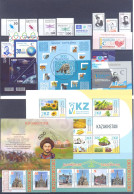 2022. Kazakhstan,  Complete Year Set 2022, 33 Stamps + 2 Sheetlets + 12 S/s, 1v, Mint/** - Kazakhstan