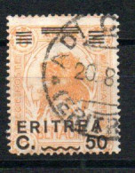 Eritrea 62 Canc Überdruck Elefant Éléphant Elefant Érythrée - Erythrée