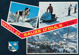 CARTOLINA  SAUZE D'OULX M1510,TORINO,PIEMONTE-SALUTI DA SAUZE D'OULX-MONTAGNA,VACANZA,BELLA ITALIA,VIAGGIATA 1980 - Museums