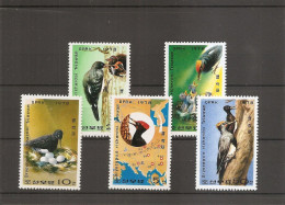 Pics ( 1502/1506 XXX -MNH - De Corée Du Nord  ) - Piciformes (pájaros Carpinteros)