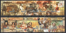 Hungary 2001. Hungarian Millenium - History Sheet-pair III - IV. MNH (**) - Unused Stamps