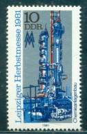 1981 Petroleum Refining Process,crude Oil Distillation Unit/tower,DDR,2634,MNH - Oil