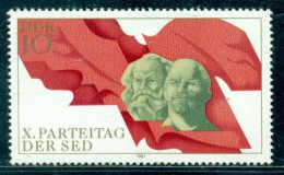 1981 Karl Marx,german Philosopher,V.I.Lenin,DDR,2582,MNH - Karl Marx