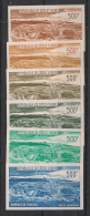 COTE D'IVOIRE - 1972 - PA N°YT. 59 - Barrage - 6 Essais Non Dentelé / Imperf. Essays - Neuf Luxe ** / MNH - Côte D'Ivoire (1960-...)