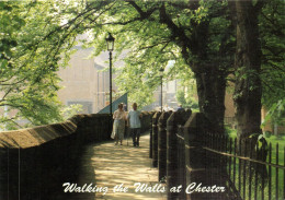 CHESTER - WALKING THE WALLS AT CHESTER - Chester