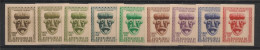 COTE D'IVOIRE - 1960 - Taxe TT N°YT.  - Masque Guéré - 9 Essais Non Dentelé / Imperf. Essays - Neuf Luxe ** / MNH - Côte D'Ivoire (1960-...)