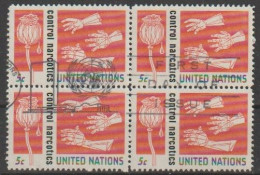 Verenigde Naties New York Y/T 127 (0) In Blok Van 4. - Used Stamps