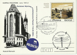 Poland 1993 - World Philatelic Exhibition , Poznań 93 - Lettres & Documents