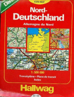 Nord-Deutschalnd Allemagne Du Nord - Carte En Couleur échelle 1/500 000 Transitpläne - Plans De Transit - Index - Carte - Cartes/Atlas