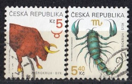 CZECH REPUBLIC 240-241,used,falc Hinged - Usati