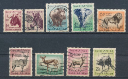 °°° SOUTH AFRICA  - Y&T N°202/12 - 1954 °°° - Used Stamps