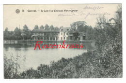 GENVAL - Le Lac Et Le Château Monseigneur Rixensart CPA 1920 (En Très Bon état) - Rixensart