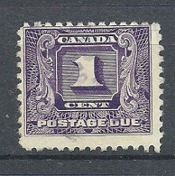 CANADA Kanada 1930 Michel 6 O Postage Due Portomarke - Segnatasse