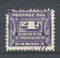 CANADA Kanada 1933 Michel 13 O Postage Due Portomarke A Percevoir - Port Dû (Taxe)