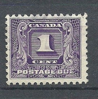 CANADA Kanada 1930 Michel 6 O Postage Due Portomarke A Percevoir - Impuestos
