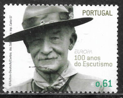 Portugal – 2007 Europa Scouting 0,61 Used Stamp - Used Stamps