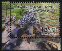 Türkiye 2015 Mi 4183 Mushrooms - Coprinopsis Picacea - Oblitérés