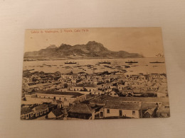 ANTIQUE POSTCARD CAPE VERDE CABO VERDE S. VICENTE - CABEÇA DO WASHINGTON CIRCULATED 1914 - Cabo Verde
