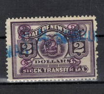 CHCT26 - State Of New York, Stock Transfer Tax Stamp, America - Unclassified