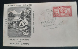 2 Nov 1936 Health Stamps For Health Camps - Lettres & Documents