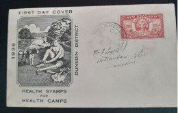 2 Nov 1936 Health Stamps For Health Camps - Cartas & Documentos