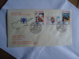 TURKEY CYPRUS  FDC  WORLD CHILD YEAR 1979 - Altri & Non Classificati