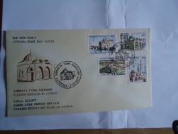 TURKEY CYPRUS  FDC  1977 LANDSCAPES - Andere & Zonder Classificatie